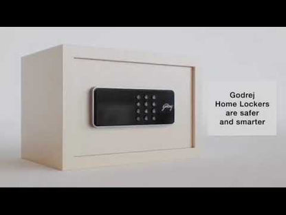 Godrej NX Pro Biometric 40L Home Lockers | Non Fire Resistant | Pro Strength