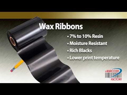 Wax Resin Ribbon | 80mm x 300Mtr | Thermal Transfer Label