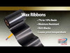 Wax Resin Ribbon | 5 pcs | 80mm x 300Mtr | Thermal Transfer Label