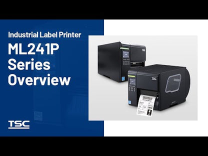 TSC ML241P Industrial Barcode Label Printer | 203 DPI | 118 mm | Direct Thermal