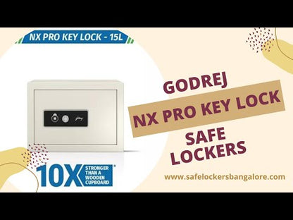 Godrej NX Pro 15L Key Lock | Non Fire Resistant | Pro Strength