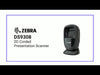Zebra DS9308 2D Black Plastic Presentation Barcode Scanner
