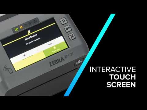 Zebra ZD621R RFID Thermal Transfer Premium Desktop Printer