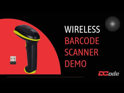 Dcode DC5122 2D Wireless Barcode Scanner