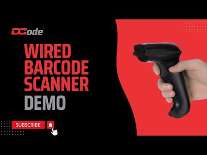 Dcode DC5121 Handheld 2D Wired Barcode Scanner | USB