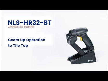 Newland HR32-BT Handheld Scanner |1D/2D Wireless Barcode Scanner | USB