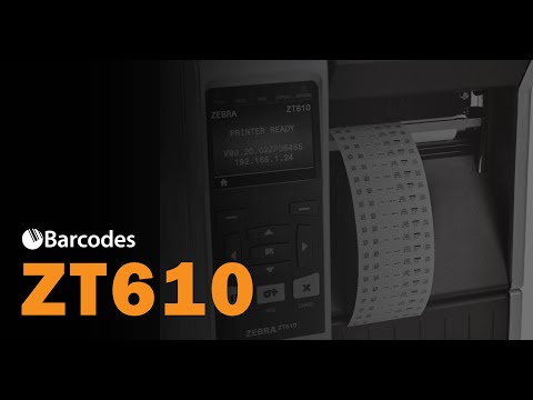 Zebra ZT610 Barcode Label Printer 