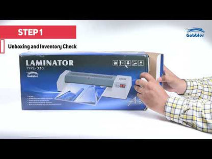 Gobbler 320 A3 Laminator | Hot & Cold