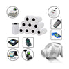 SRK Thermal Paper Roll | Pack of 10 | 57mm x 15Mtrs | 50 GSM