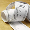 SRK Thermal Printer Rolls | Pack of 10 | 79mm X 30Mtr | 50 GSM