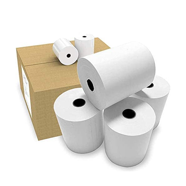 SRK Thermal Printer Rolls | Pack of 10 | 79mm X 30Mtr | 50 GSM