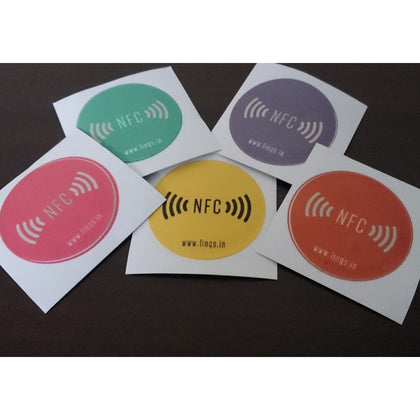 SRK NFC Tag Sticker | Smartrac Circus NTAG213 chip | for All Phones |