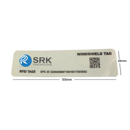 UHF Windshield Speedo-D Tag SRK-WL18U|840-960 MHz|105 x 26mm