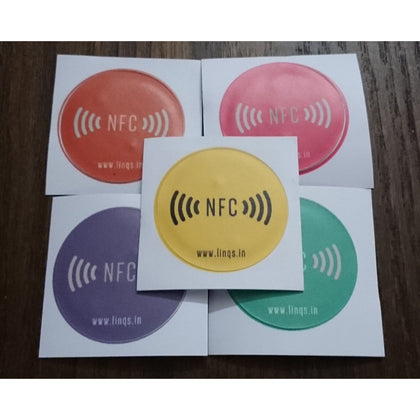 SRK NFC Tag Sticker | Smartrac Circus NTAG213 chip | for All Phones |