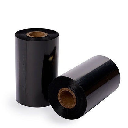 Black Resin Wash Care Ribbon