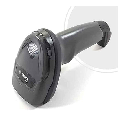 Zebra DS2208 Black Plastic USB Barcode Scanner 