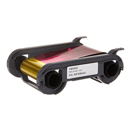 Evolis R5F008AAA YMCKO Color Ribbon | Primacy Compatible, 300 Prints