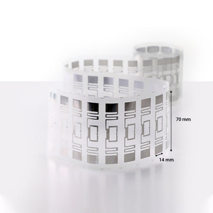 RFID UHF Clothing Tags | 5 pcs | Read 10 Mtr | Pack of (5, 250 and 500)