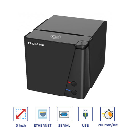 TVS RP 3200 Thermal Receipt Printer Wi-Fi 203 DPI Direct Thermal Line Printing