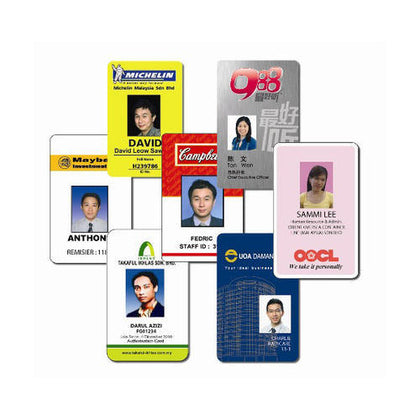 Printed PVC ID Card | Pack of 200 | 54x85x0.82mm | Double Sided