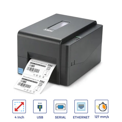 TSC TE210 Barcode Label Printer | 4inch  |Bluetooth USB |203 dpi