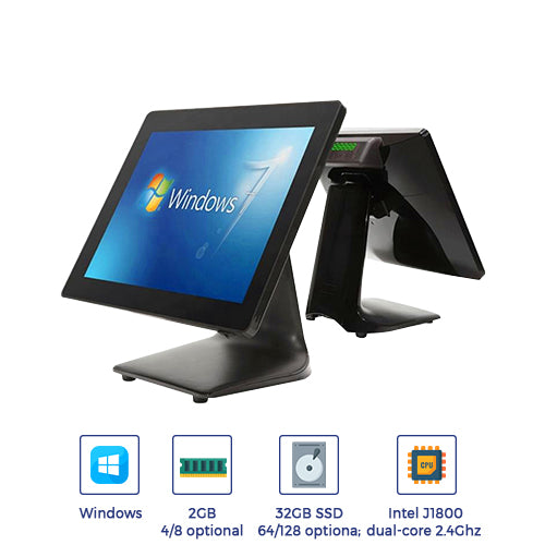 SRK-WOi3 PC Touch Window POS| Intel corei3, 2.4Ghz|capacitive touch screen