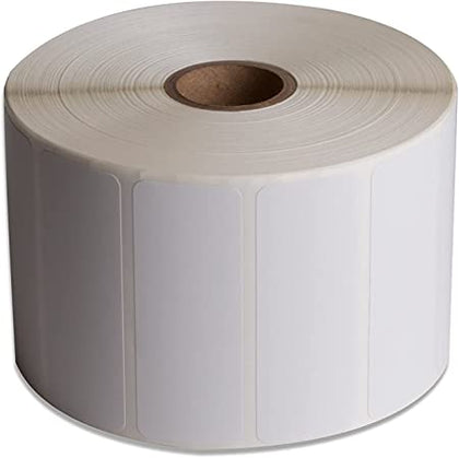 SRK Direct Thermal Barcode Label Sticker|2.5 x 1.5 inches|500 Label Per Roll |White Sticker Labels