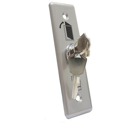 Stainless Steel Exit Button with 2 keys