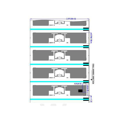 RFID UHF Soft Label Tags | 5 PCS| Read 8 mtr | Pack of (5, 200, 500)