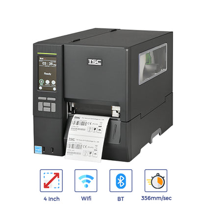 TSC MH241T Industrial Barcode Label Printer | 203 DPI | 104 mm | Direct Thermal