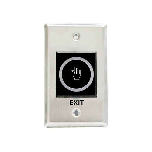 Exit Switch |Touch| Size:86x86x20 | Stainless Steel- Door Access Control