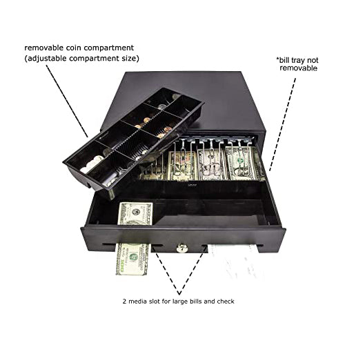 SRK-514 POS Cash Drawer with 13 Slots