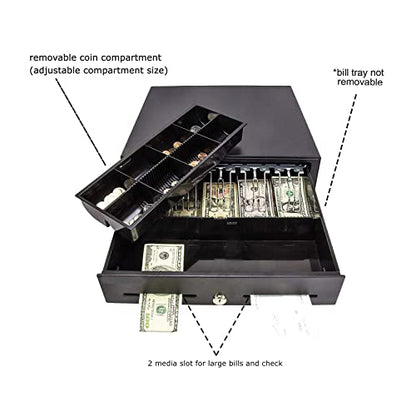 SRK-514 POS Cash Drawer with 13 Slots
