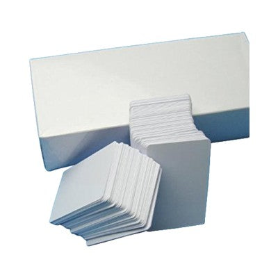 Plain White PVC ID Cards |  Customized | Pack of (200, 500, and 1000)