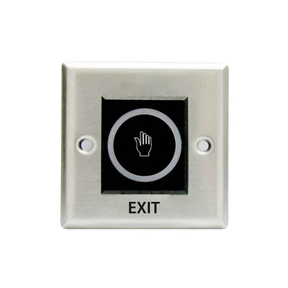 Exit Switch |Touch| Size:86x86x20 | Stainless Steel- Door Access Control