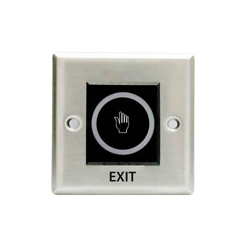 Exit Switch |Touch| Size:86x86x20 | Stainless Steel- Door Access Control