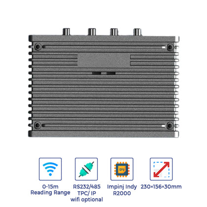 4 Port Fixed UHF RFID Reader SRK-CD04 | Range upto 15Mtr | RS232, TCP/IP