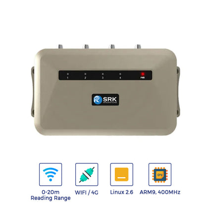 SRK-HC04 | 4 Port RFID Fixed Reader | USB RS-232,RS485