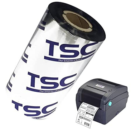 Wax Ribbon | 5 pcs | 105mm x 300mtr | TSC Thermal Transfer