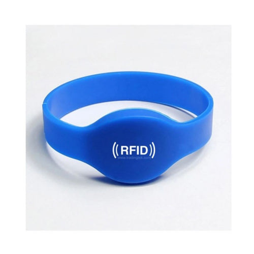 RFID HF Silicone Wristband | 13.56MHz | Reading 10 cm | Pack of (25, 200, 500)